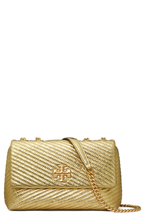 Small Moto Quilted Metallic Leather Convertible Shoulder Bag