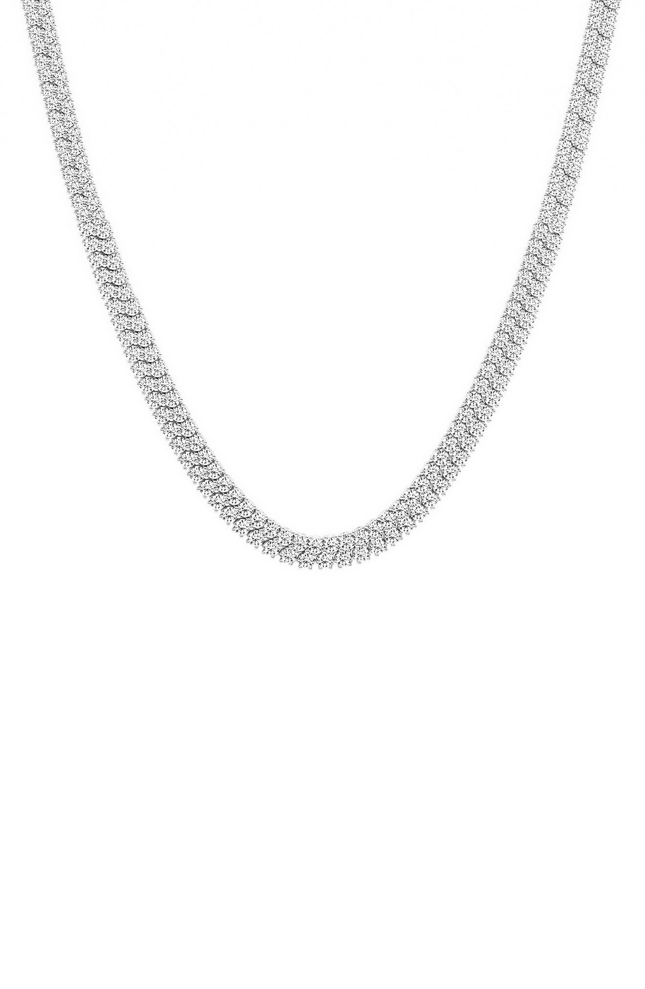 Badgley Mischka Collection 14K White Gold Lab Grown Round Brilliant ...