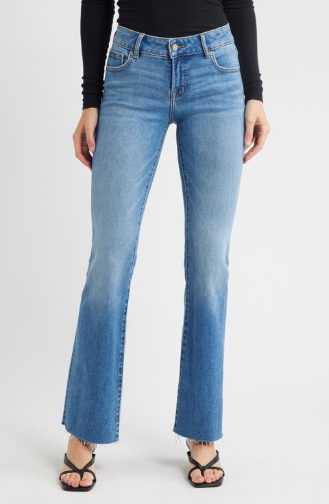 Low Rise Bootcut Jeans