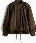 H&M Balloon-sleeved Modal Jacket