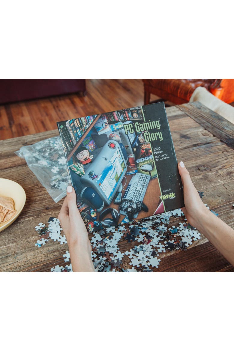 PC Gaming Glory 1000-Piece Jigsaw Puzzle | Toynk Exclusive, Alternate, color, Multi-Color