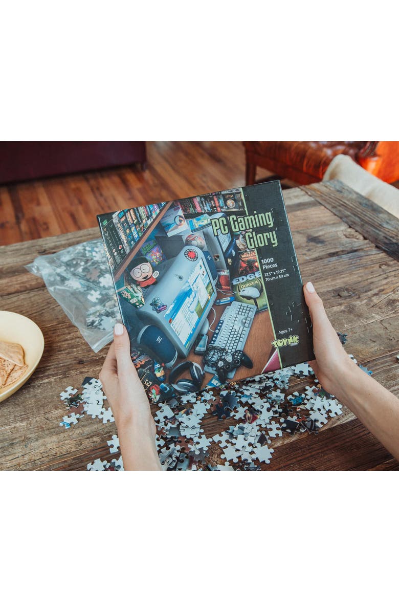 Toynk PC Gaming Glory 1000-Piece Jigsaw Puzzle | Toynk Exclusive, Alternate, color, Multi-Color