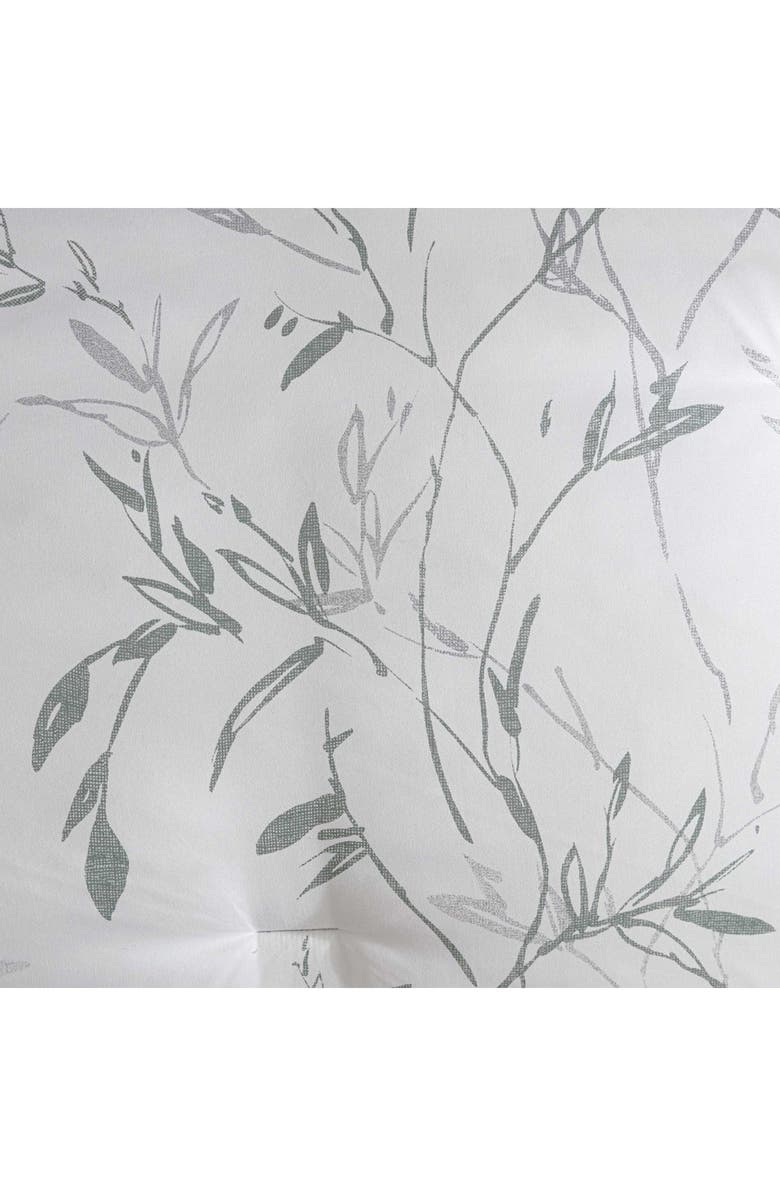 Kenneth Cole New York Ink Wash Vine Comforter & Throw Set, Alternate, color, Green