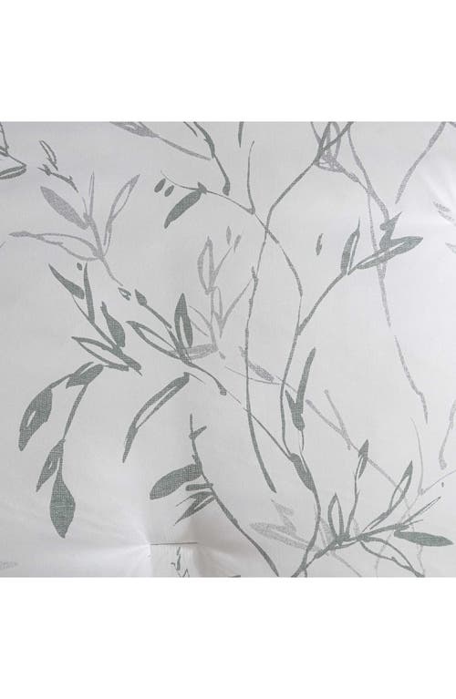 Kenneth Cole New York Ink Wash Vine Comforter & Throw Set In Green