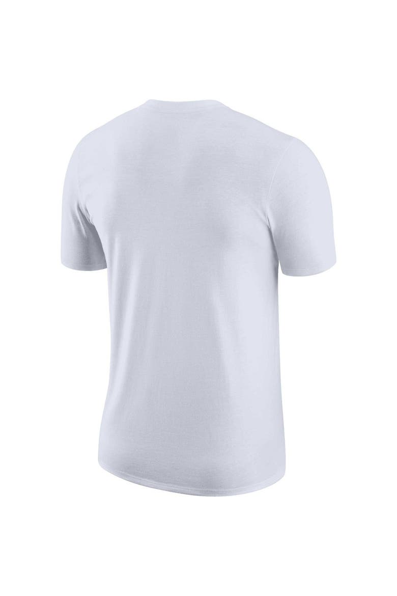 Men's Jordan Brand White Philadelphia 76ers Courtside Statement Edition Max90 T-Shirt, Alternate, color, White