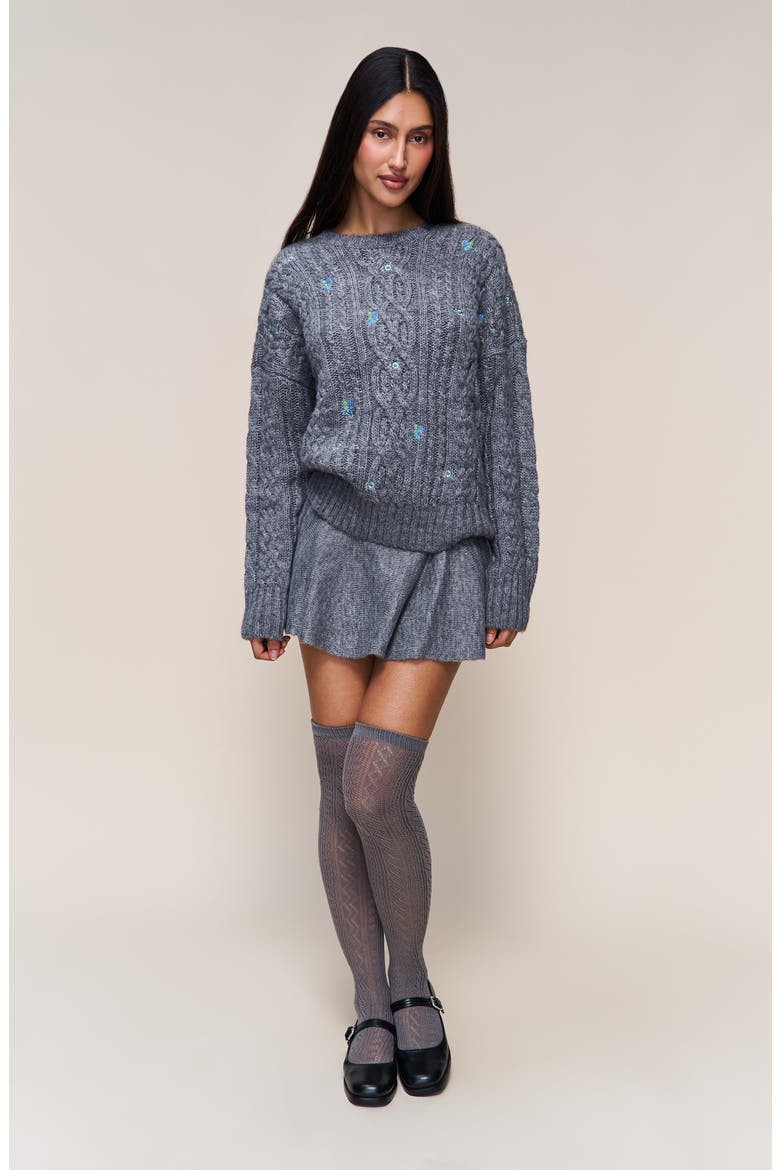 Etta Sweater, Main, color, Medium Heather Grey