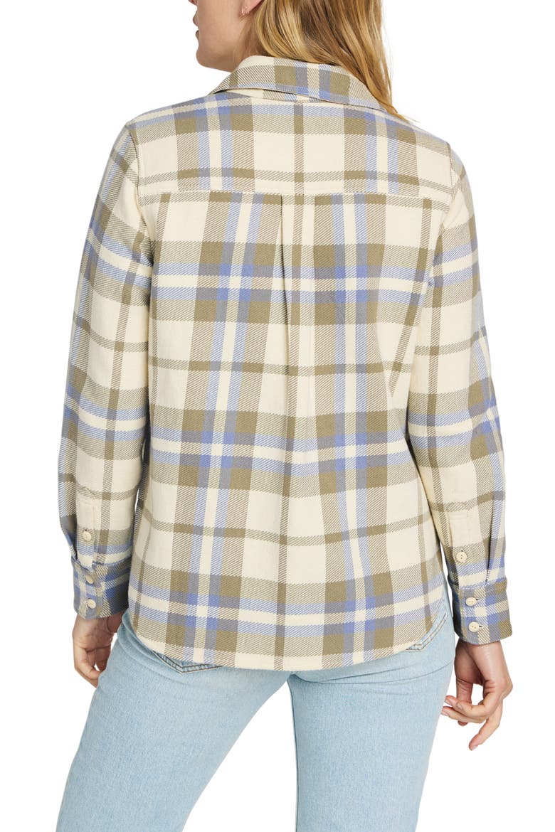 Surf Flannel Shirt, Alternate, color, OCEAN TREK