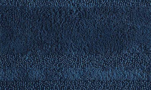 Eddie Bauer Logan Cotton Tufted Bath Rug In Dark Blue