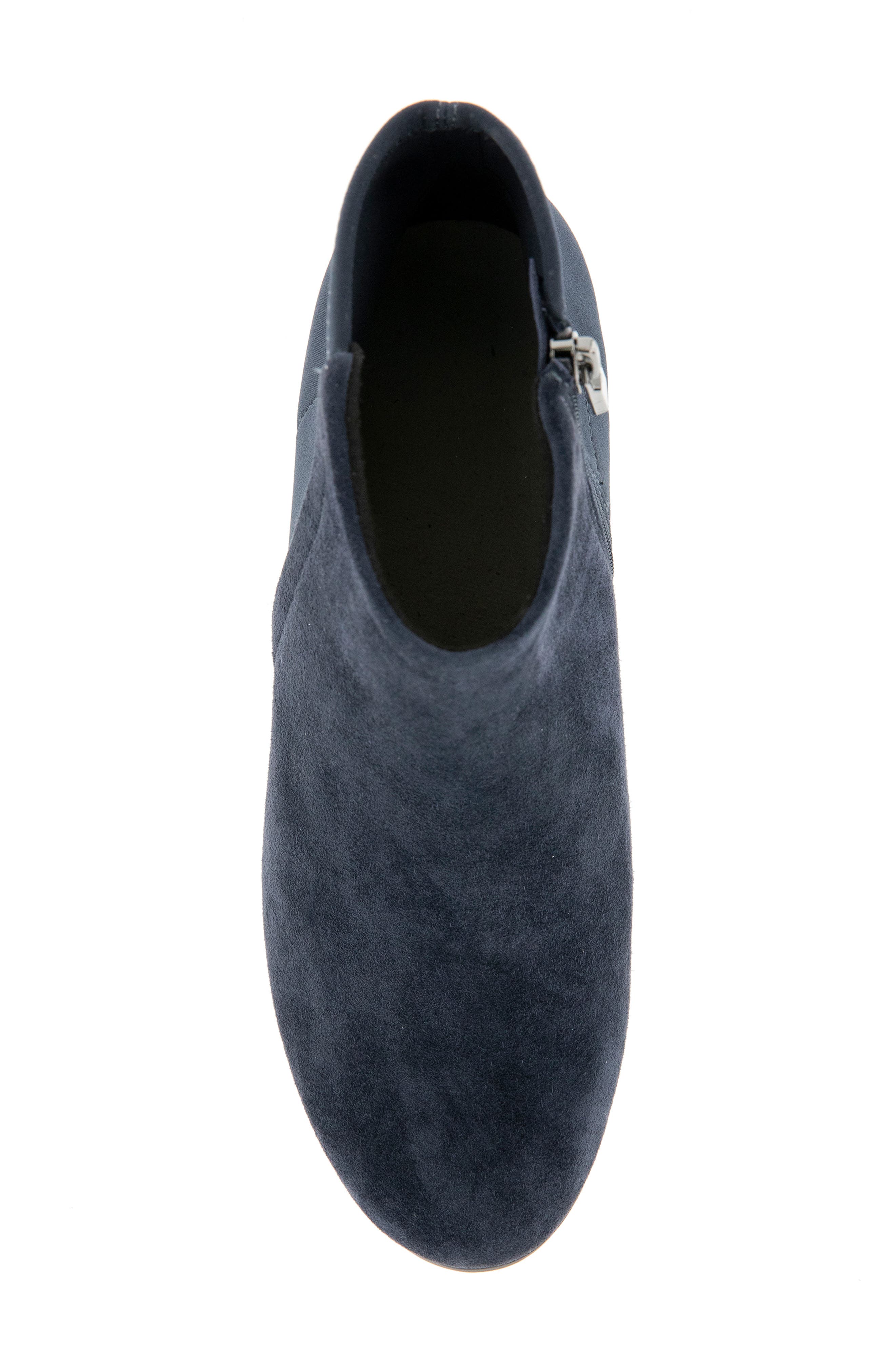 Flora Bootie, Alternate, color, NAVY COMBO