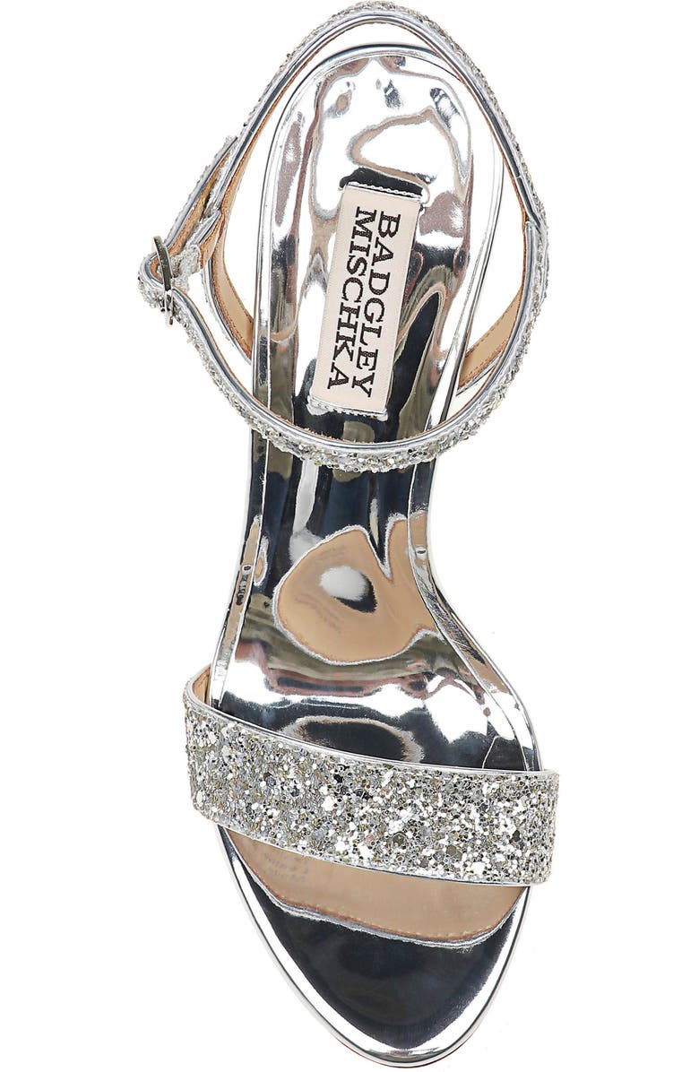 Badgley Mischka Collection Olympia Embellished Sandal, Alternate, color,