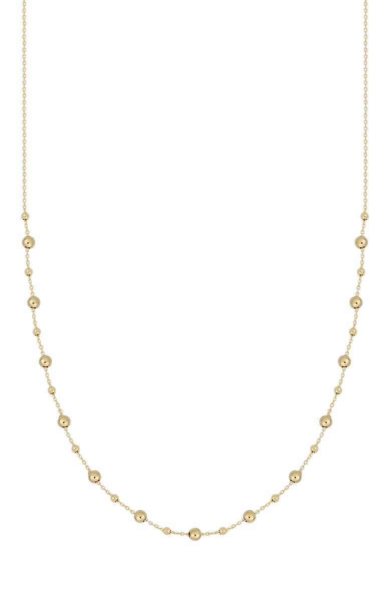 Bony Levy 14K Gold Ball Bead Chain Necklace, Main, color, 14K Yellow Gold