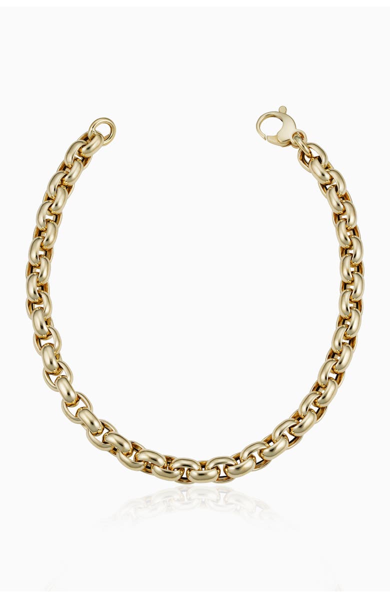 Oradina 14K Yellow Gold Penthouse Bracelet, Main, color, Yellow Gold