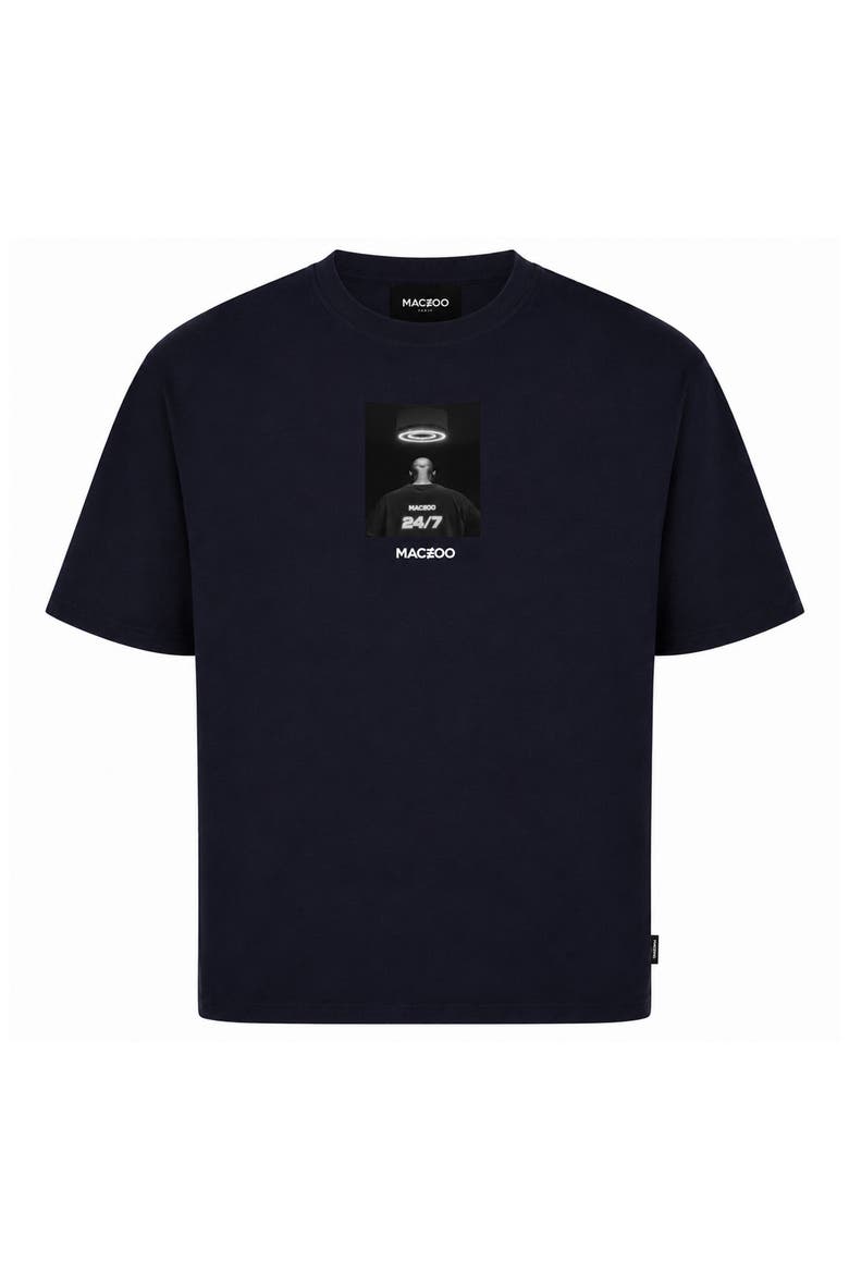 Marthyr0037 Black Graphic T-Shirt, Alternate, color, BLACK