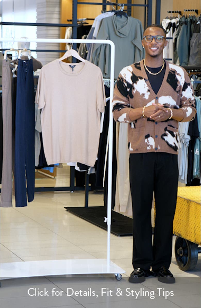 Organic Cotton & Recycled Cashmere T-Shirt, sales video thumbnail