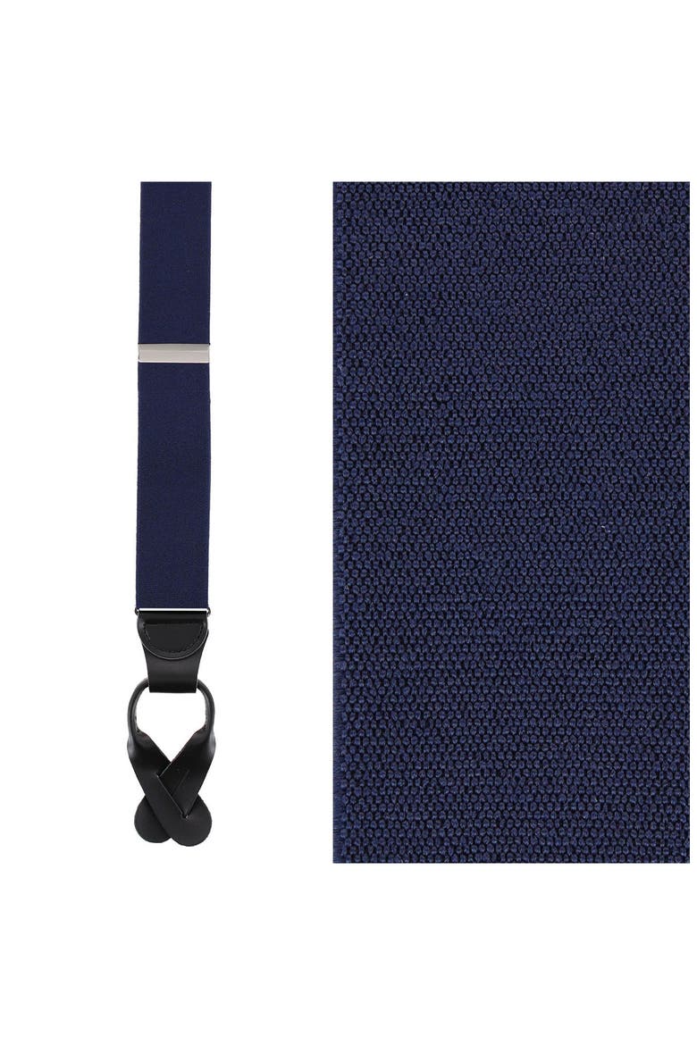 Classic Elastic Suspenders, Alternate, color, NAVY
