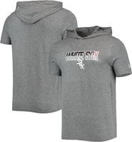 New Era Men's New Era Heathered Gray Chicago White Sox Hoodie T-Shirt