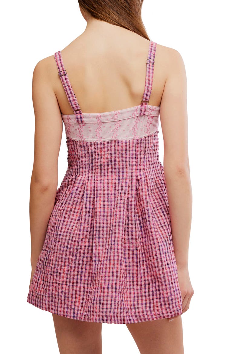 Cross My Heart Nightie, Alternate, color, PINK COMBO