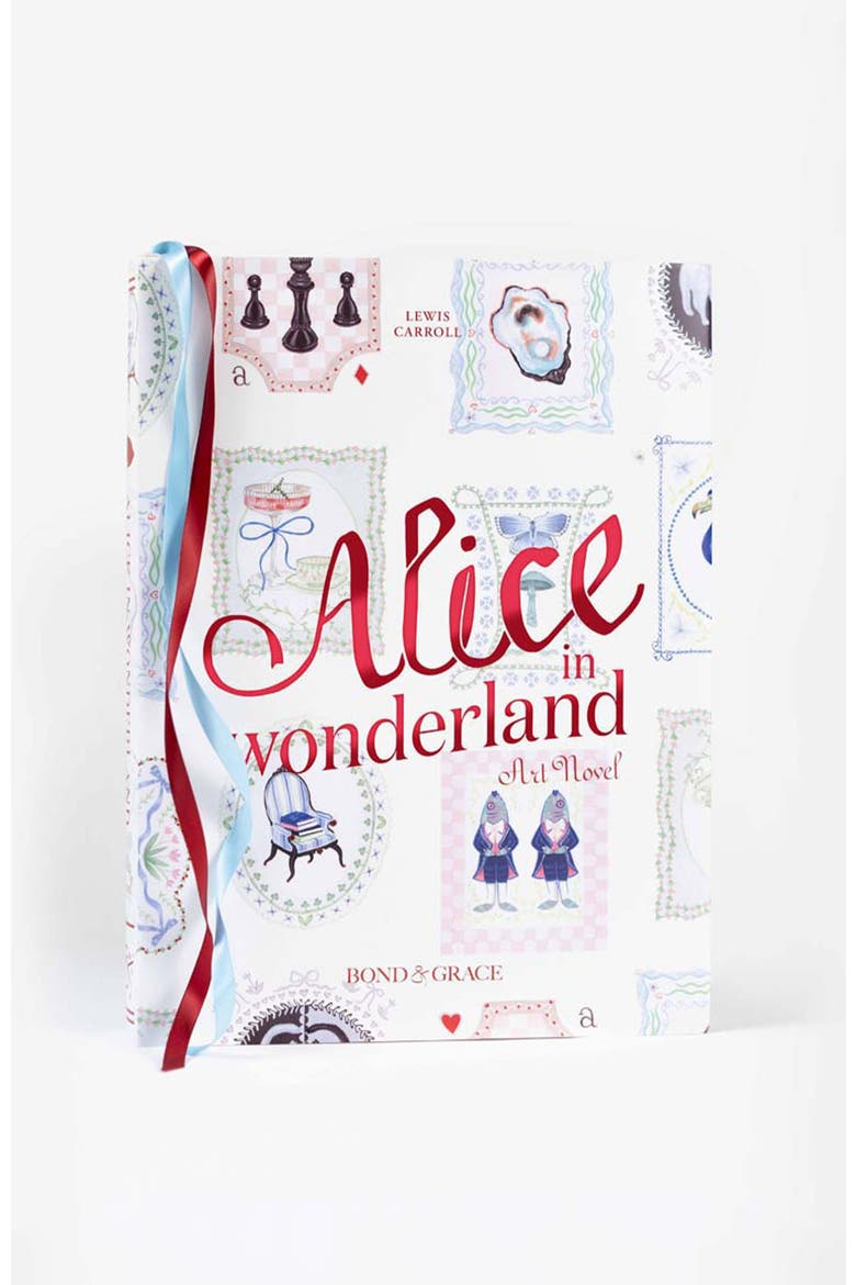 Alice in Wonderland Art Novel, Main, color, White