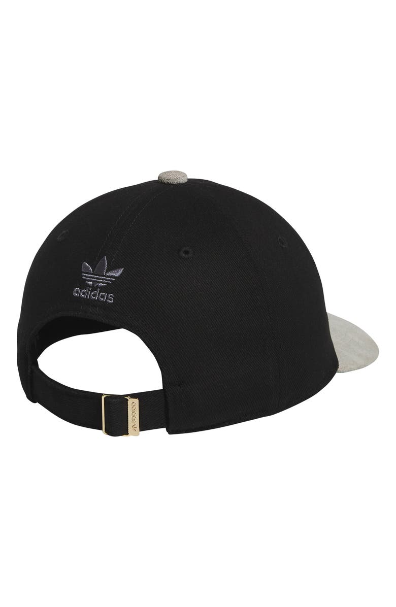 adidas Terrace Adjustable Baseball Cap, Alternate, color, Black/ Clear Grey