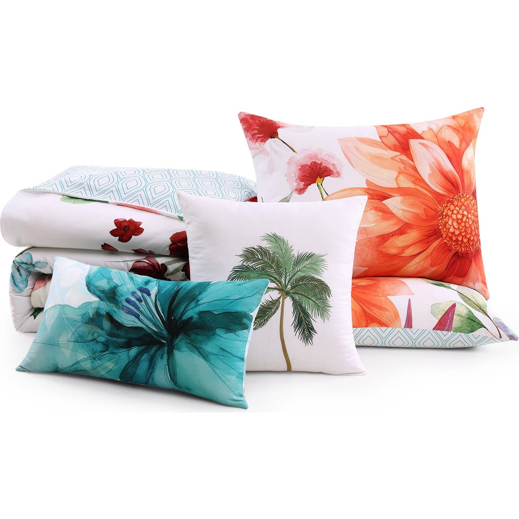 Bebejan Eden's Embrace Reversible 5-piece Comforter Set In Multi