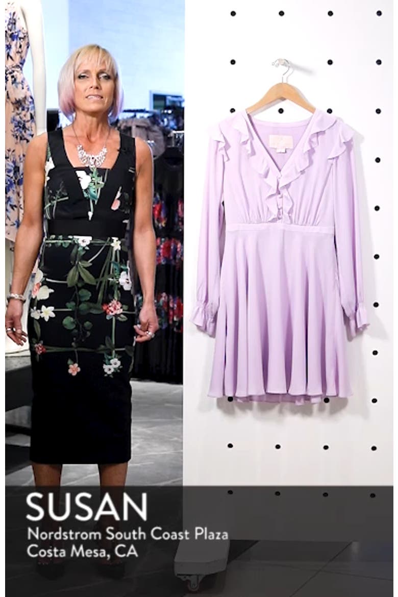 Haley Ruffle Georgette Dress video