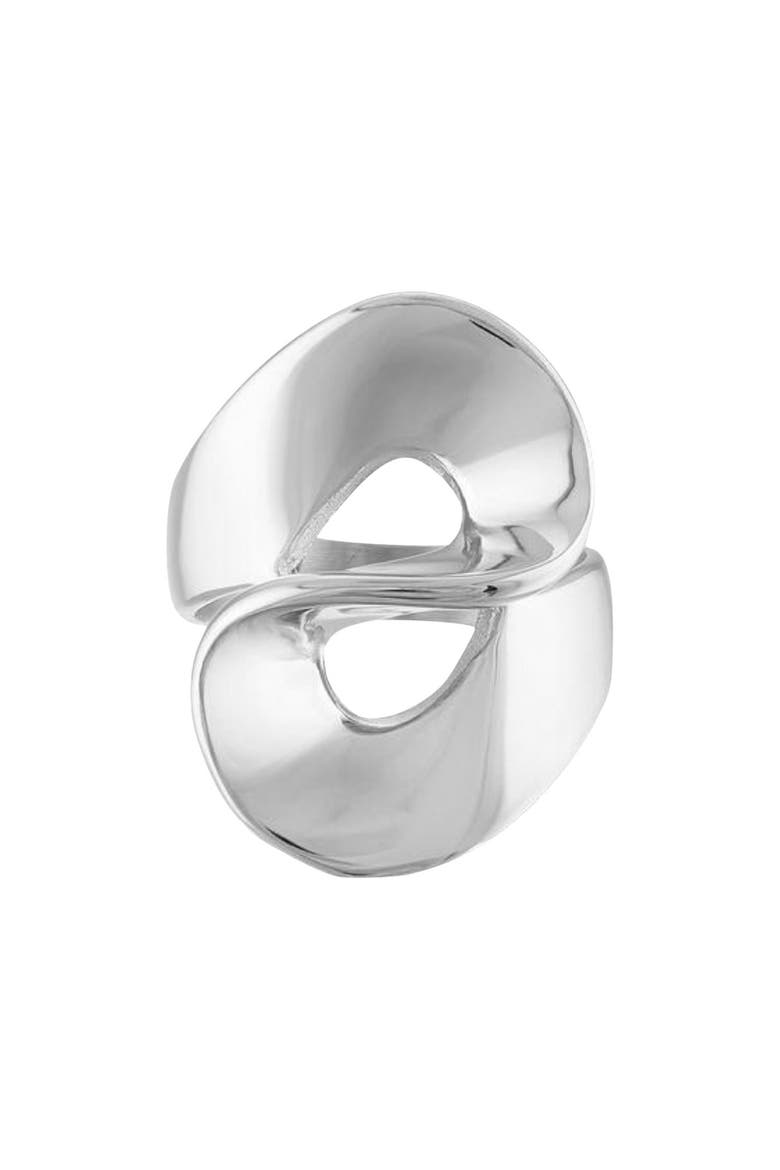 Afiya Statement Ring, Main, color, Silver