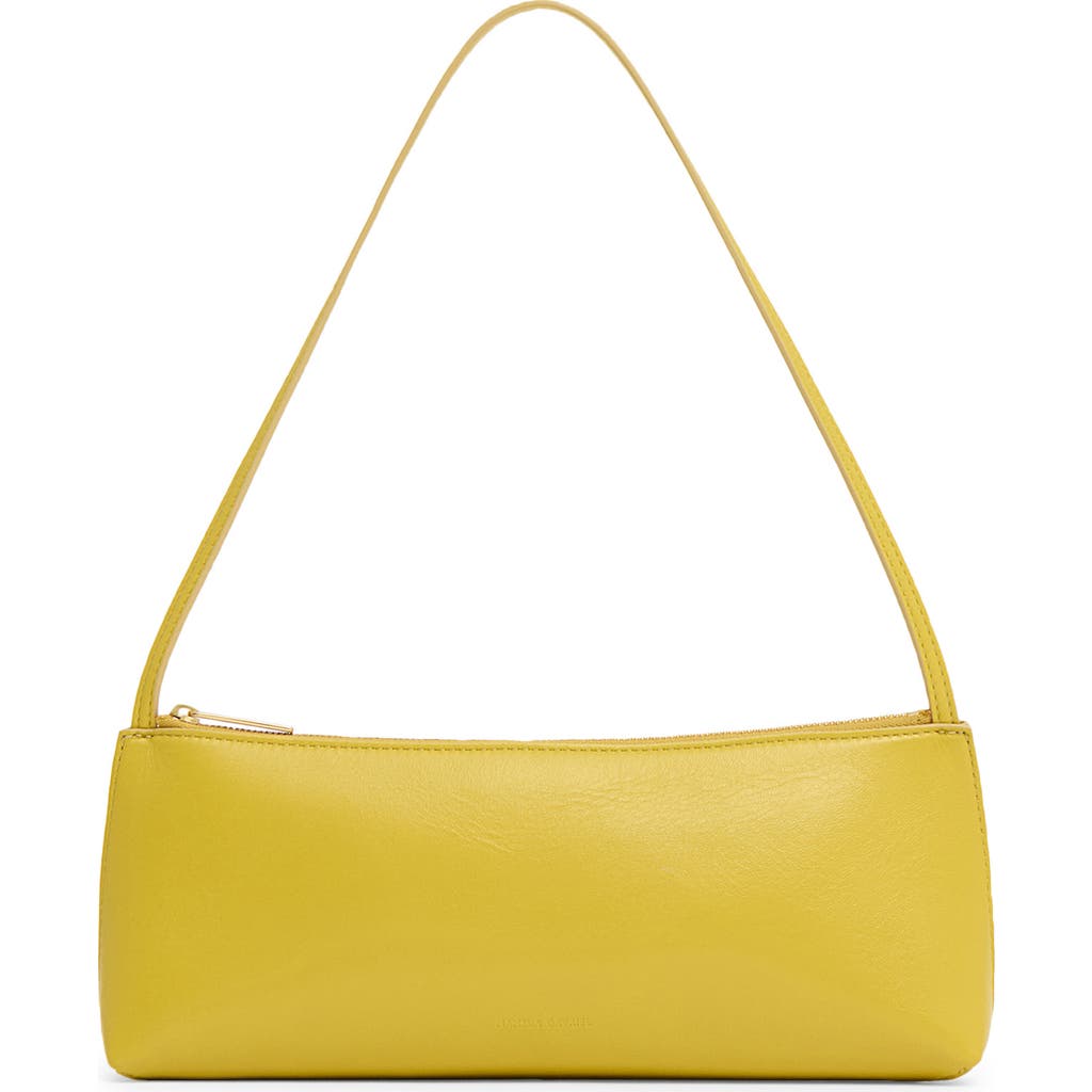 Mansur Gavriel Gaia Leather Baguette Bag in Citrus at Nordstrom