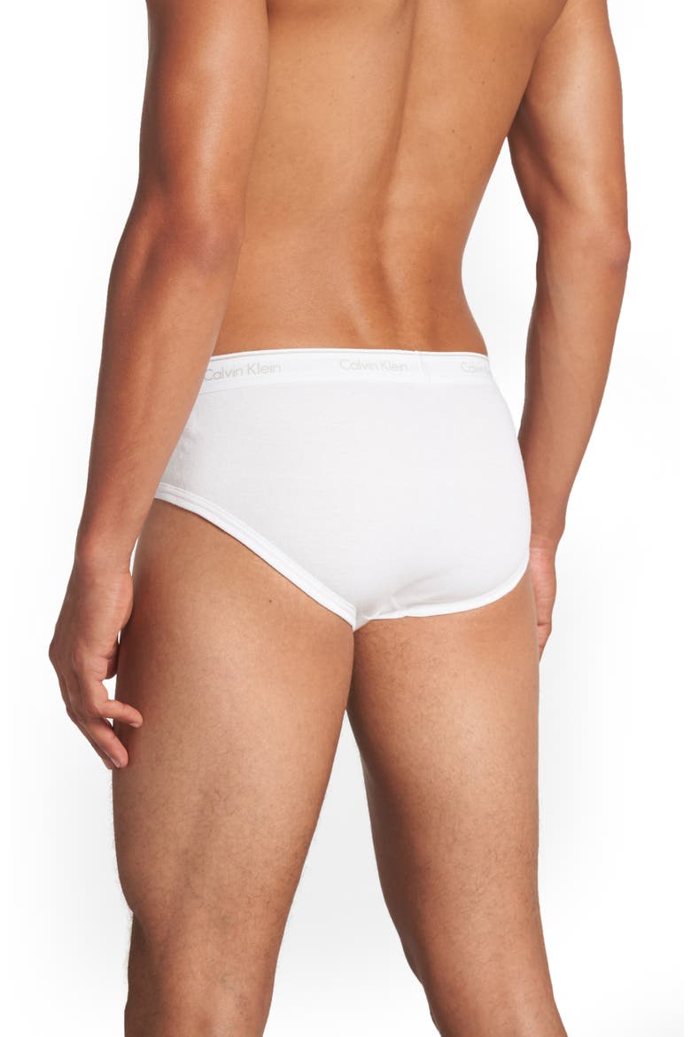 4-Pack Low Rise Briefs, Alternate, color, WHITE