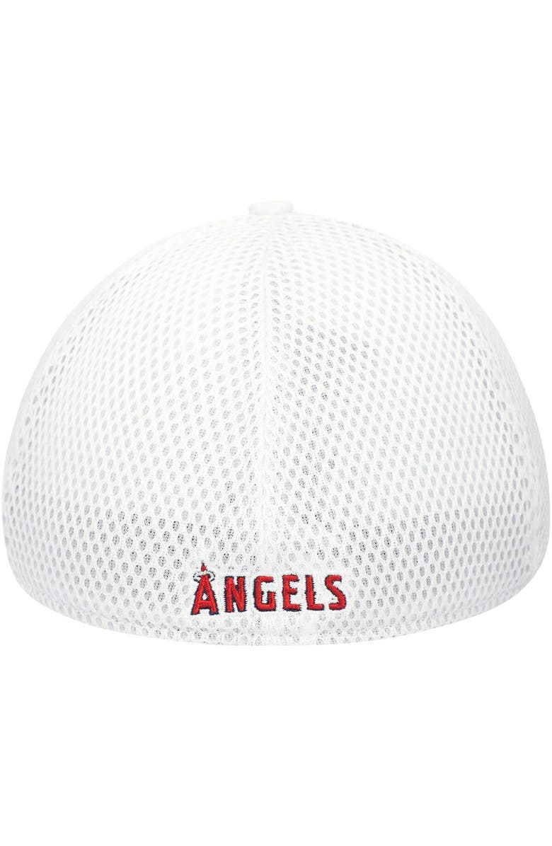 New Era Men's New Era White Los Angeles Angels REPREVE Neo 39THIRTY Flex Hat, Alternate, color, White