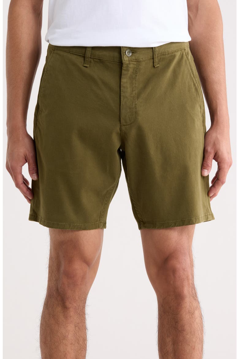 Standard Chino Shorts, Main, color, DARKARMY