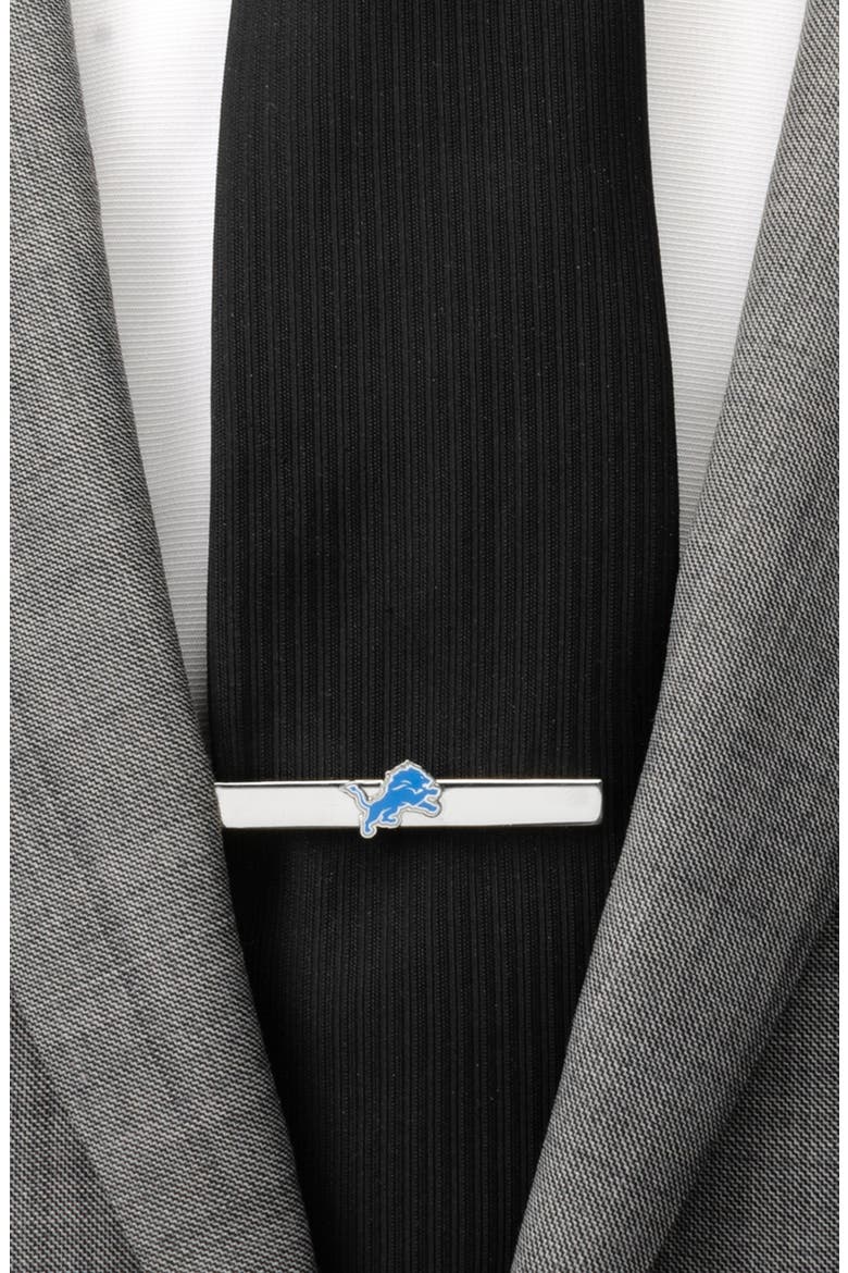 Detroit Lions Tie Clip, Alternate, color, BLUE