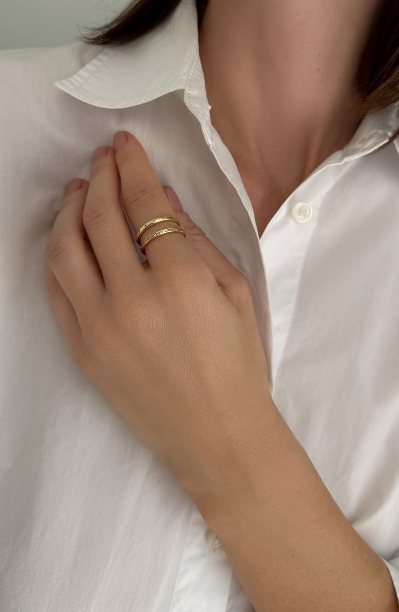 Adornia Set of 2 Cubic Zirconia Eternity Bands, Alternate, color, 