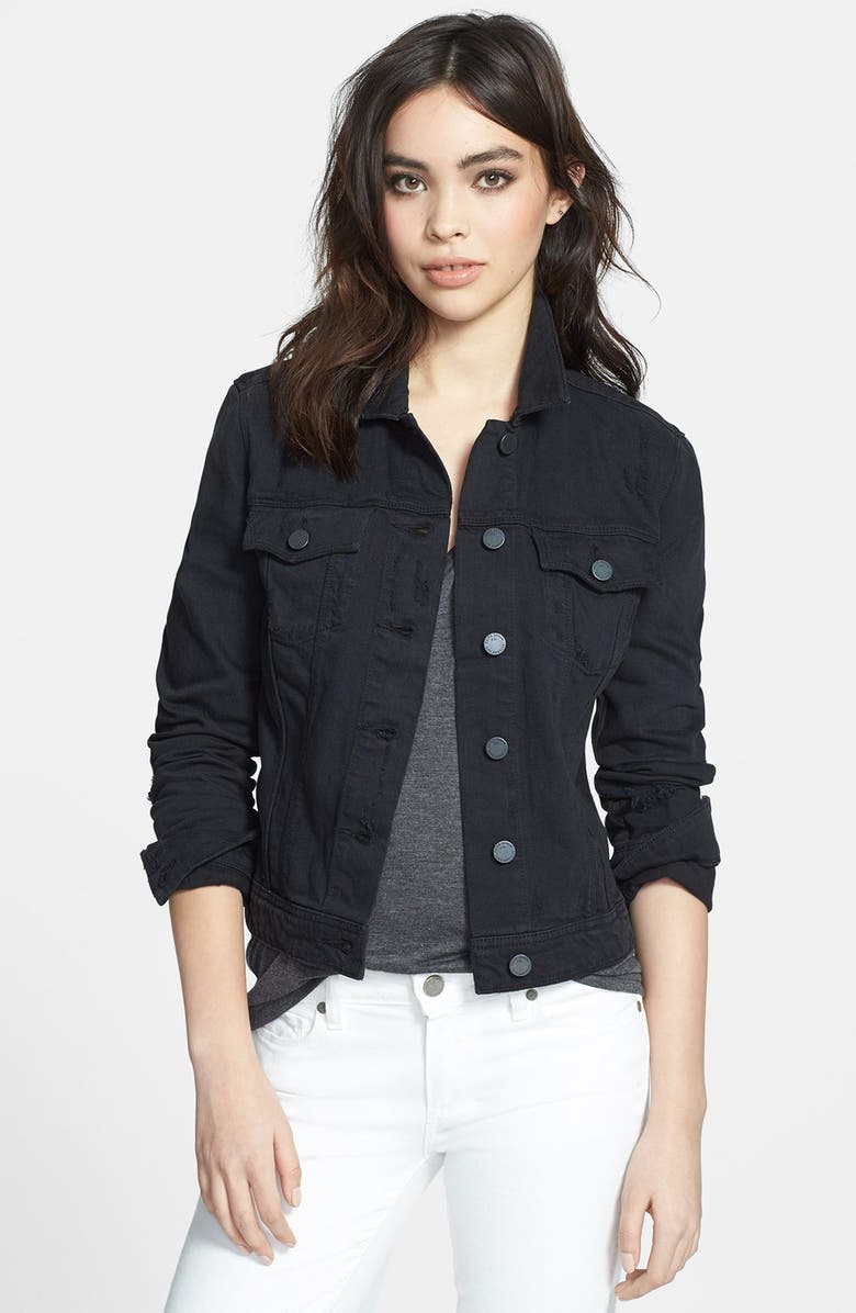 PAIGE Denim 'Vermont' Distressed Denim Jacket, Main, color, 
