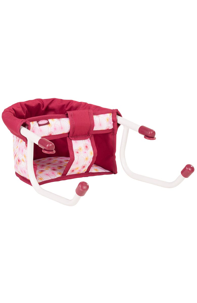 Gotz Hook on Table Seat for Baby Dolls up to 19" Tall, Main, color, Pink