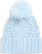 Treasure & Bond Cable Stitch Pom Beanie