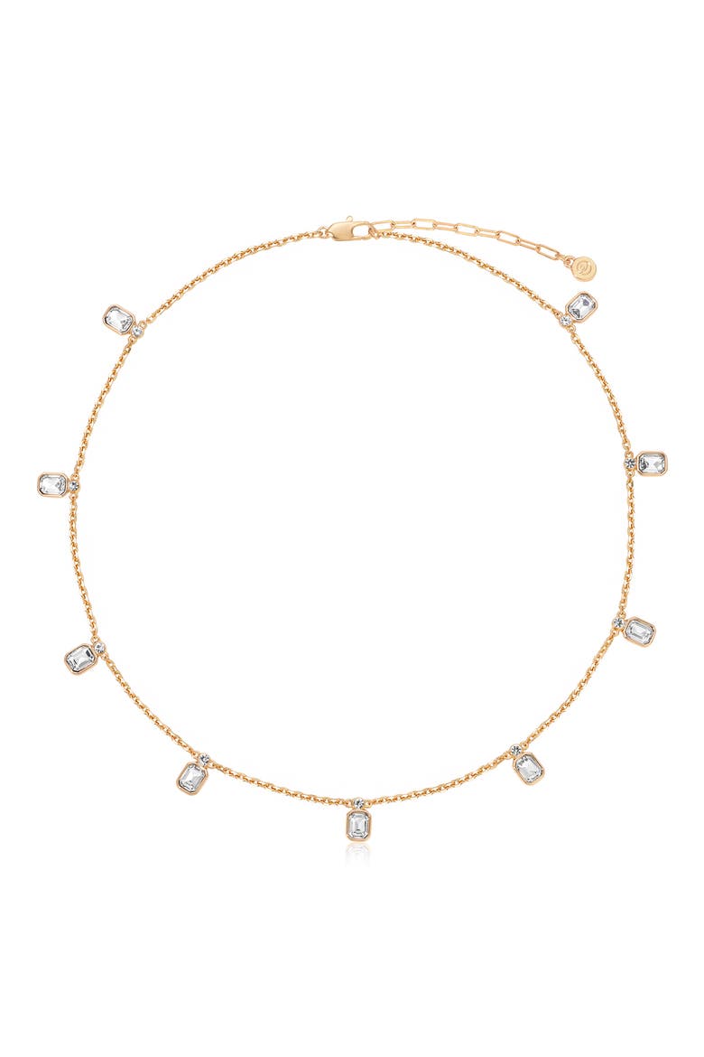 Deco Charm Necklace, Main, color, GOLD