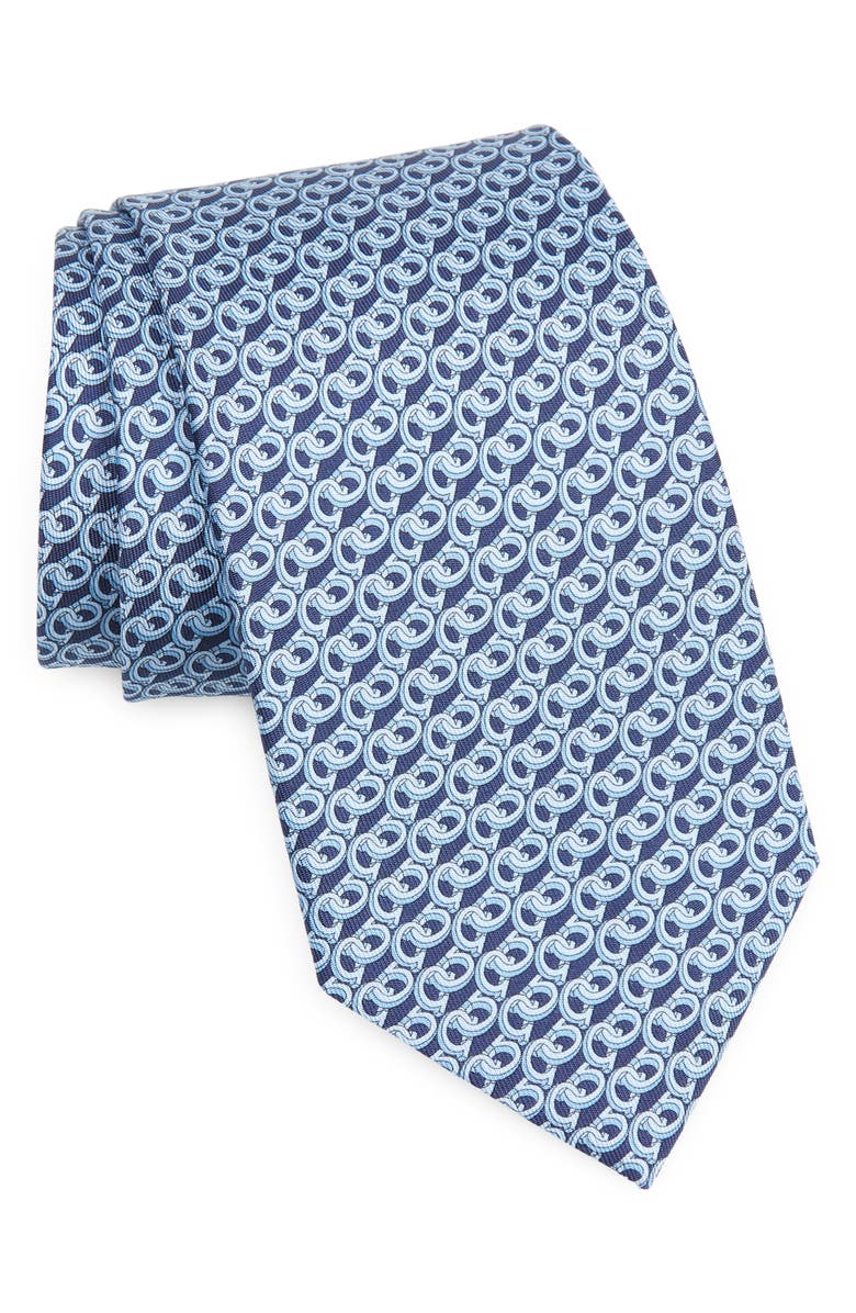FERRAGAMO Prisco Silk Tie, Main, color,
