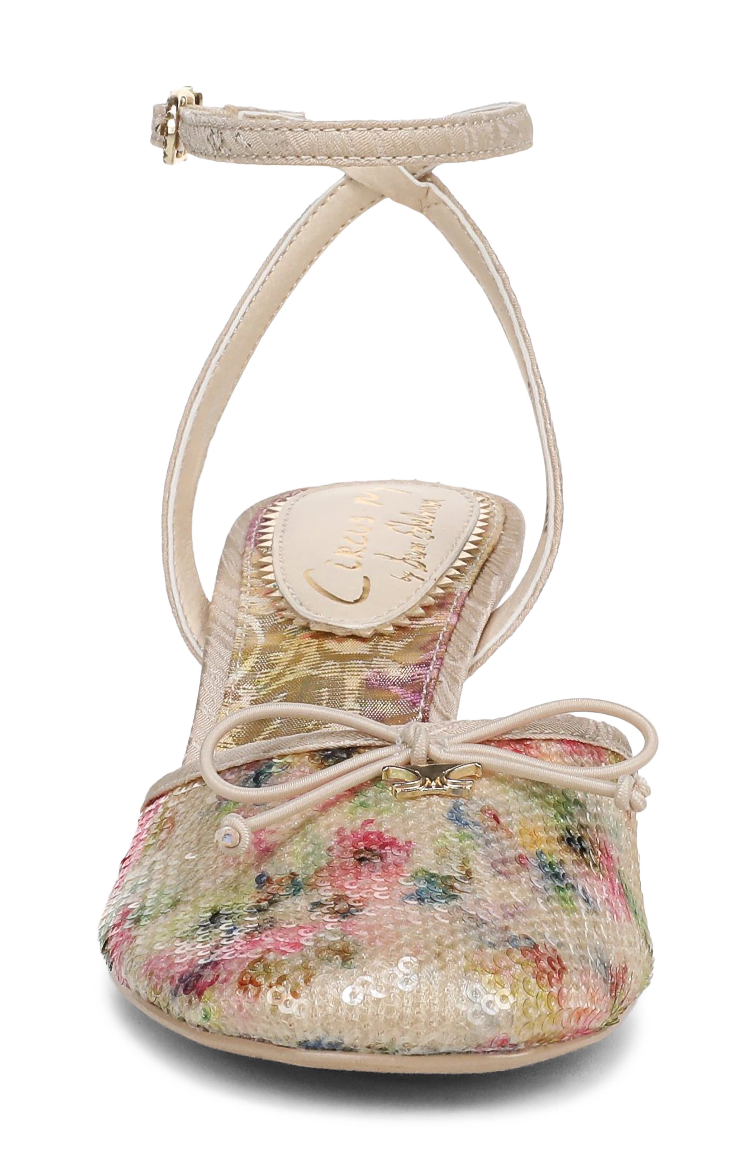 Rosetta Ankle Strap Pump, Alternate, color, VANILLA BEAN MULTI
