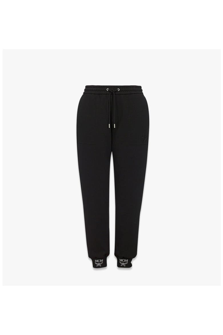 Essential Logo Ponte Track Pants, Main, color, Black
