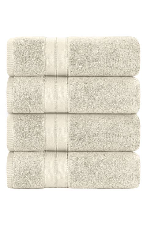 SpunLoft(TM) Bath Sheet - 35" x 66" - Pack of 4
