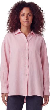 Lords of Harlech Womens Long Sleeve Linen Shirt