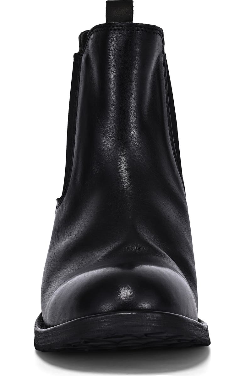 OLD TREND Heritage Genuine Leather Hand Finished Chelsea Boot, Alternate, color, Black