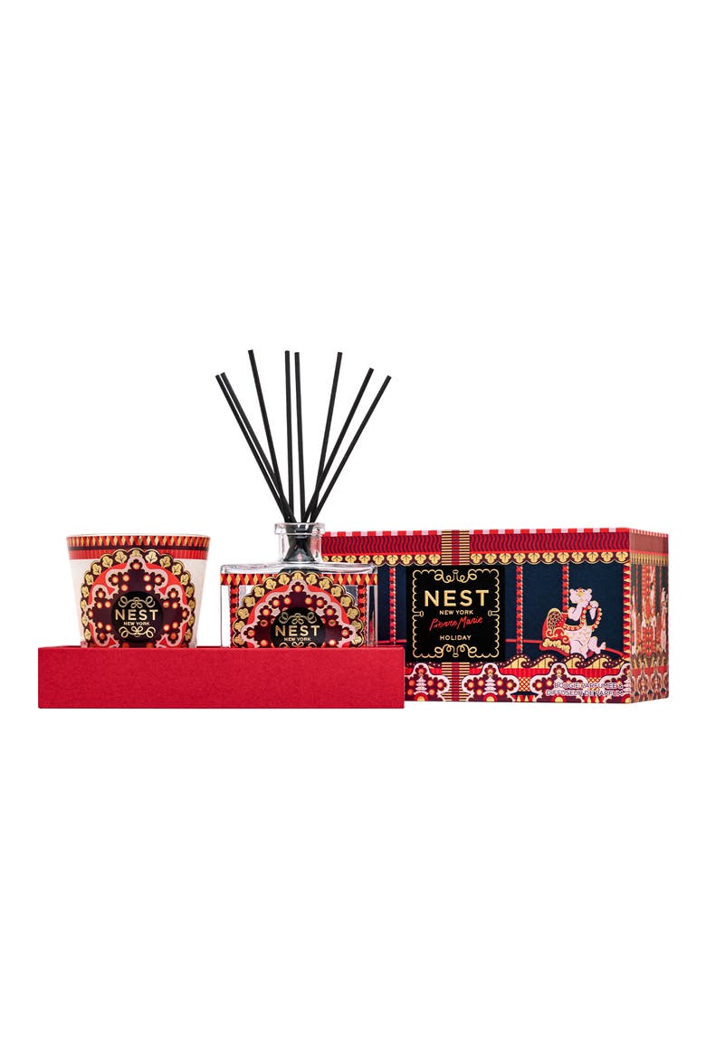 Pierre Marie Holiday Candle & Reed Diffuser Set, Alternate, color, NO COLOR