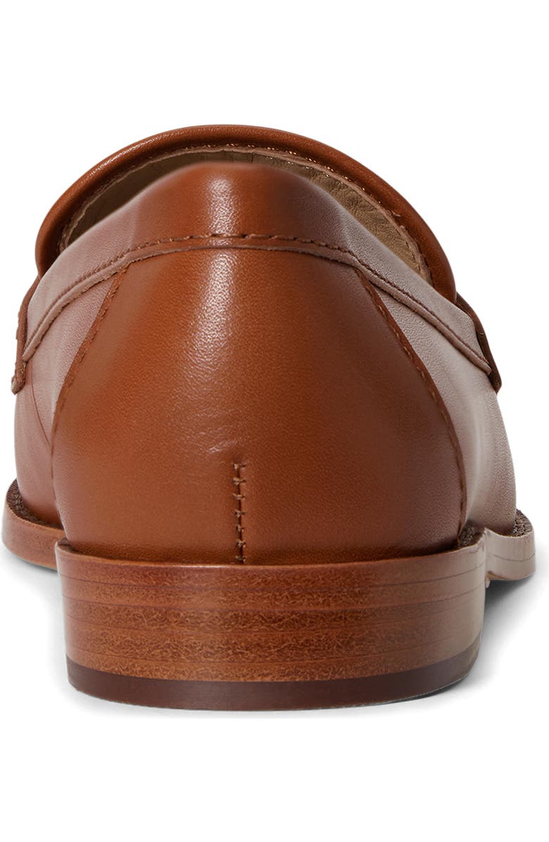 Ralph Lauren Wynnie Penny Loafer, Alternate, color, Lauren Tan/ Natural