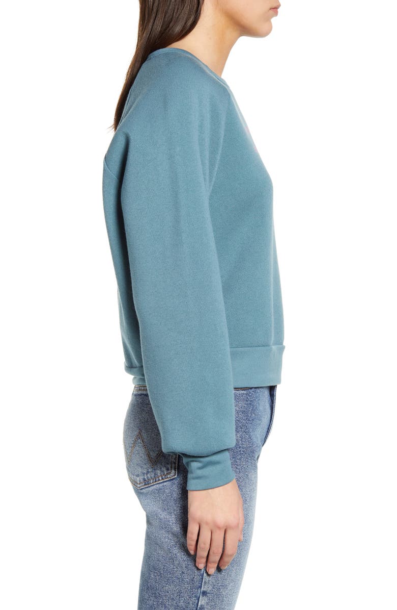 Project Social T Catch Flights Fleece Sweatshirt, Alternate, color,