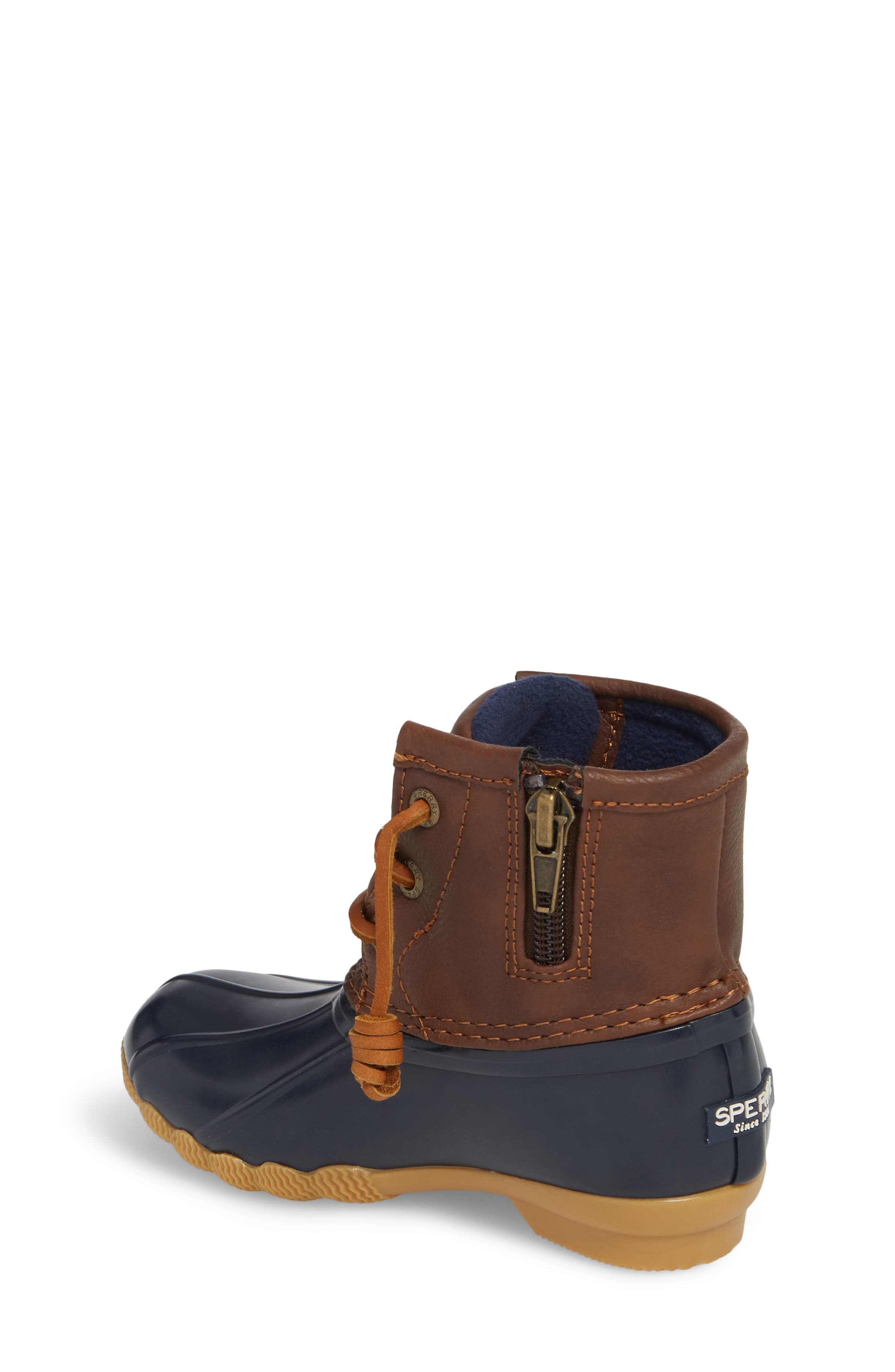 Kids' Saltwater Duck Boot, Alternate, color, NAVY