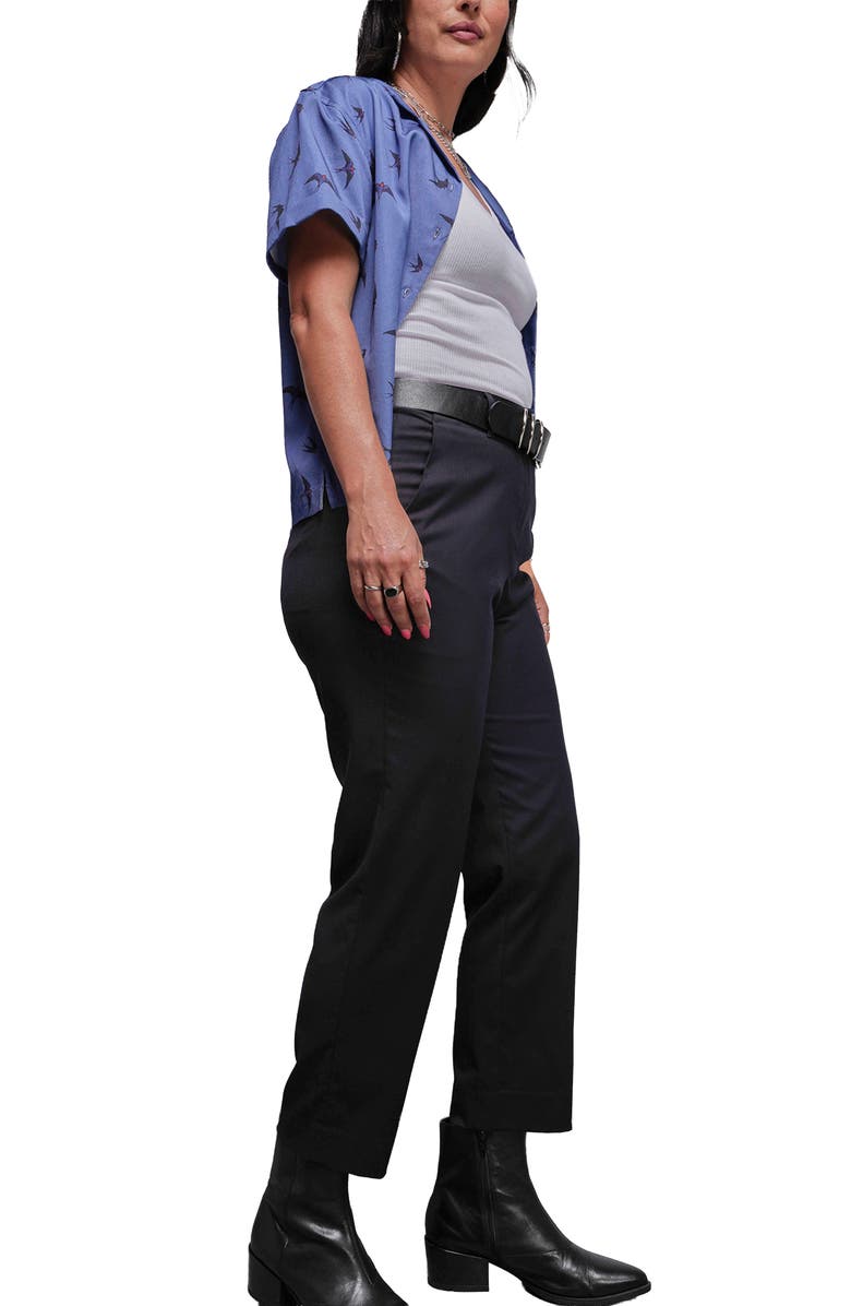 WILDFANG The Empower Slim Crop Pant, Alternate, color, Black