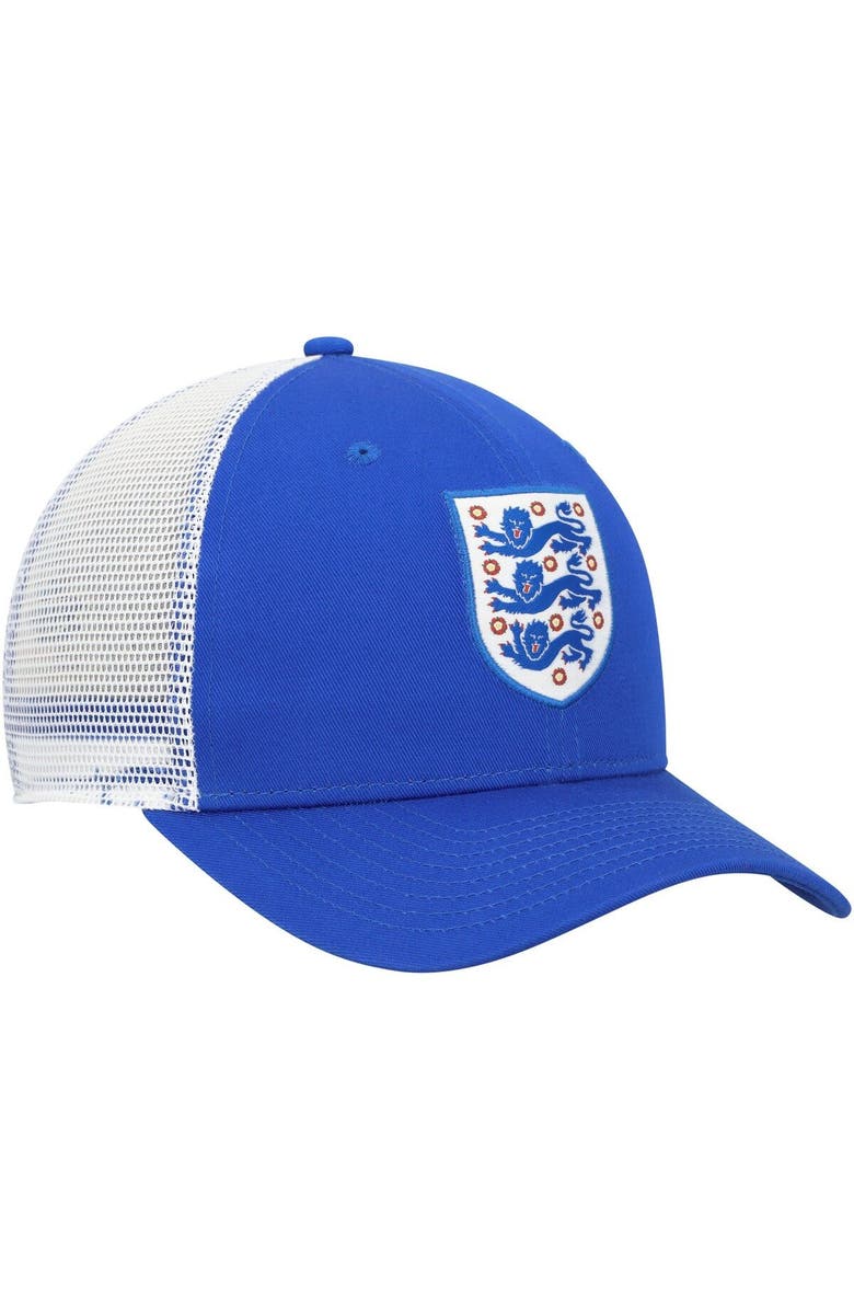 Nike Men's Nike Blue/White England National Team Classic99 Trucker Snapback Hat, Alternate, color, 