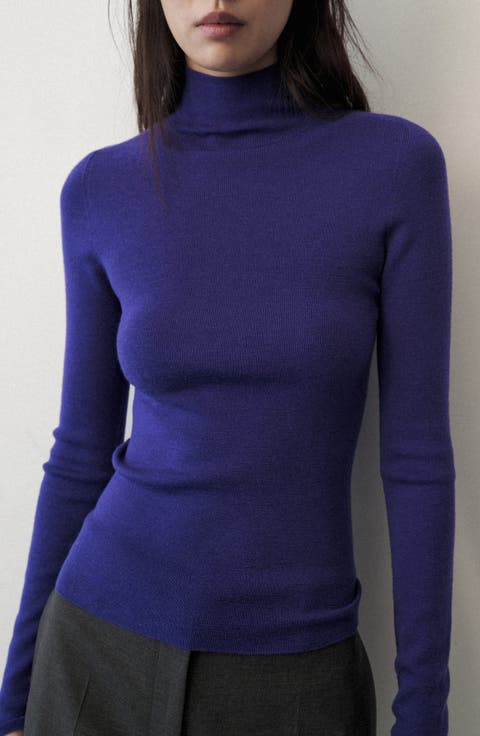 Wool Turtleneck Sweater