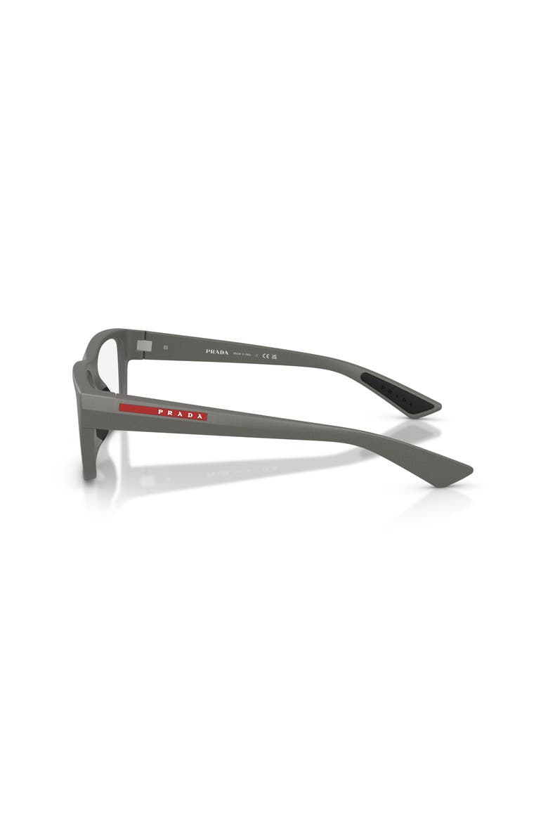 56mm Rectangle optical glasses, Alternate, color, Grey
